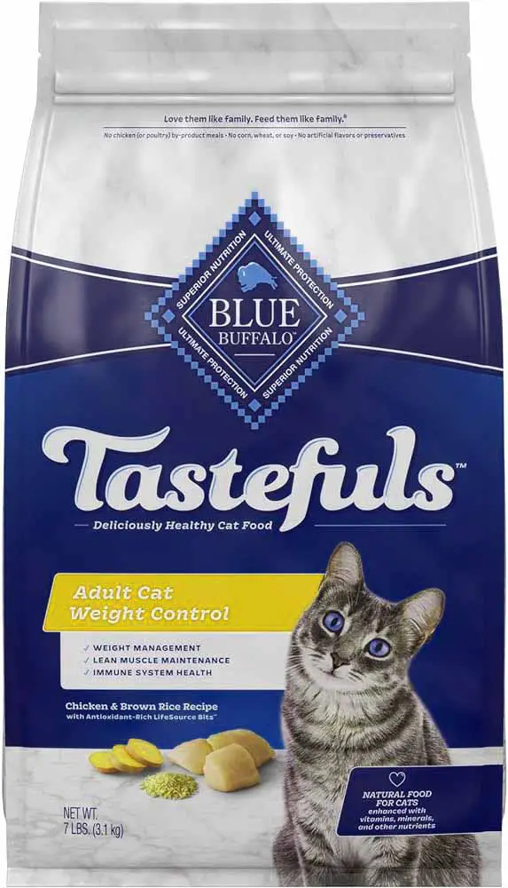 Blue Buffalo Tastefuls Weight Control Adult Dry Cat Food